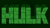 Hulk text logo