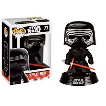 STAR WARS Episode VII The Force Awakens FUNKO POP - Kylo Ren Helmeted Vinyl Figure 10cm Exclusive limited