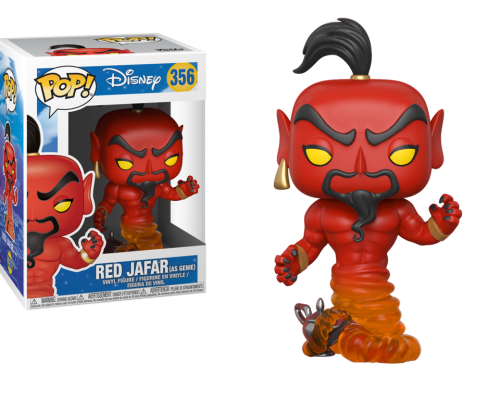Aladdin disney funko pop jafar red vinyl figure 10cm