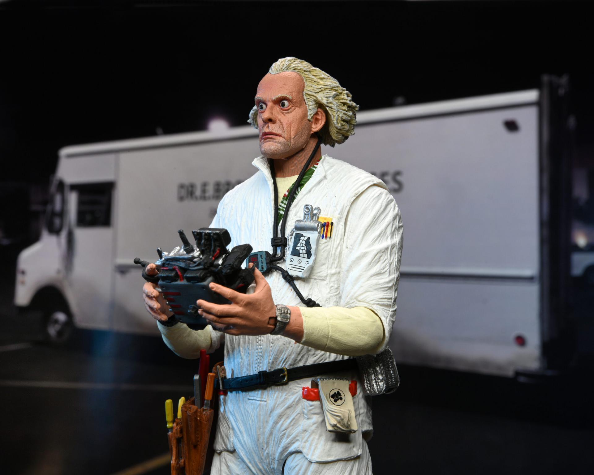 Back to the futur neca ultimatedoc brown 1985 jawascave