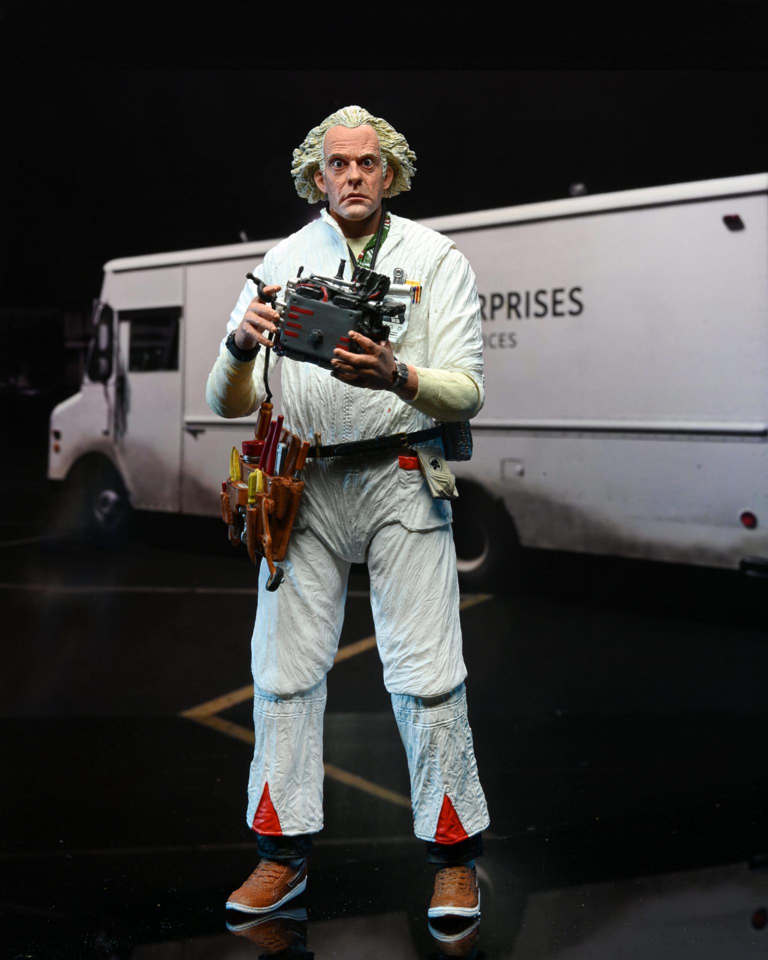 Back to the futur neca ultimatedoc brown 1985 jawascave1