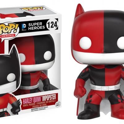 Batman - Funko POP Heroes - Batman as Harley Quinn Impopster  Figurine Vinyl 10cm