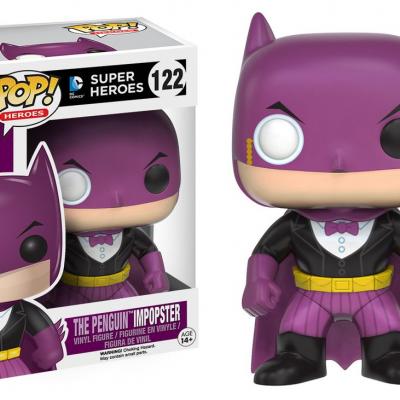 Batman - Funko POP Heroes - Batman as Penguin Impopster  Figurine Vinyl 10cm