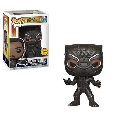 BLACK PANTHER - Funko POP - Black Panther Vinyl Figure 10cm Chase