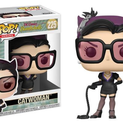 DC COMICS BOMBSHELLS - Funko POP Heroes - Catwoman Vinyl Figure 10cm