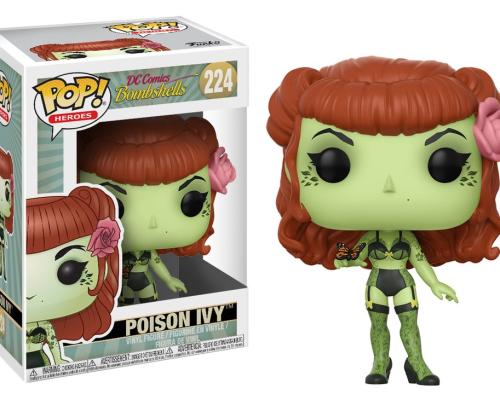 Dc comics bombshells funko pop heroes poison ivy vinyl figure 10cm