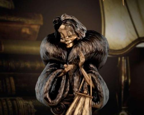 Disney villains beast kingdom cruella de vil buste jawascave
