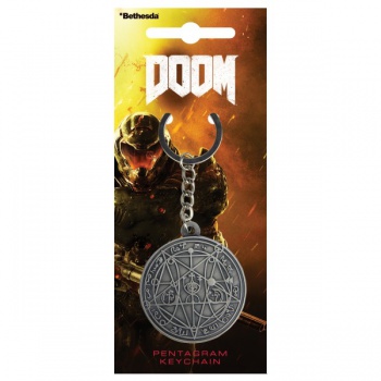 Doom keychain pentagram