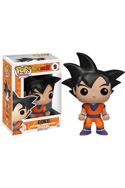 Dragonball z figurine pop animation goku black hair version 9cm
