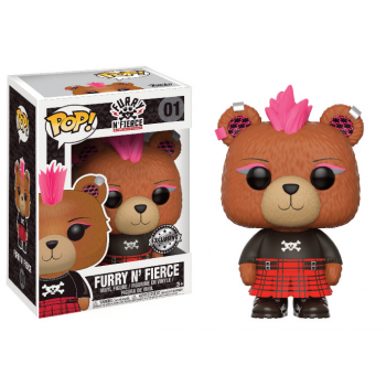 Furry N’ Fierce - Funko POP - Build-A-Bear - Furry N’ Fierce Vinyl Figure 10cm limited emballage défectueux