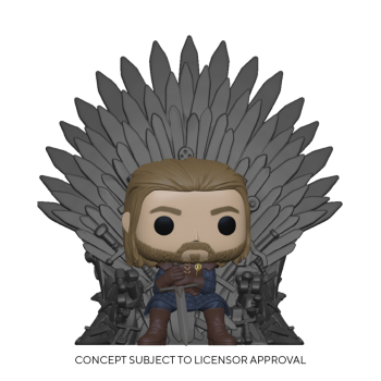 GAME OF THRONES - Funko POP Deluxe - Ned Stark on Throne