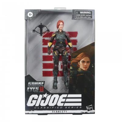 GI JOE - Classified Series Snake Eyes - Scarlett 15cm