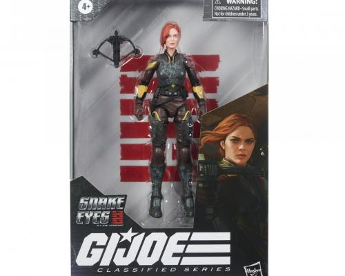 Gi joe classified series snake eyes scarlett 15cm