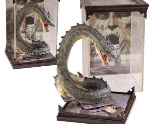 Harry potter creatures magiques noble collection basilic jawascave