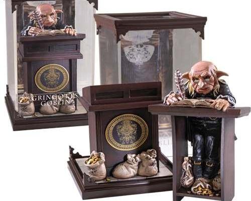 Harry potter creatures magiques noble collection gobelin de gringotts jawascave