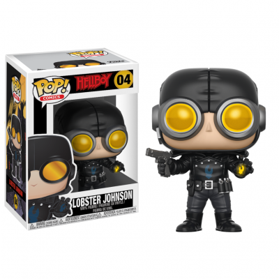 HELLBOY - Funko POP COMICS - LOBSTER JOHNSON Vinyl Figure 10cm