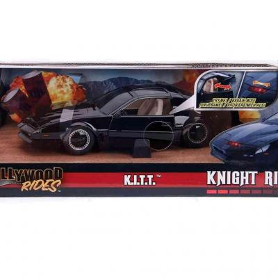 Knight Rider - K.I.T.T. 1982 Pontiac Trans Am 1:24 Die-Cast Model With Lights