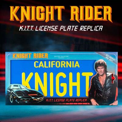 Knight Rider - License Plate