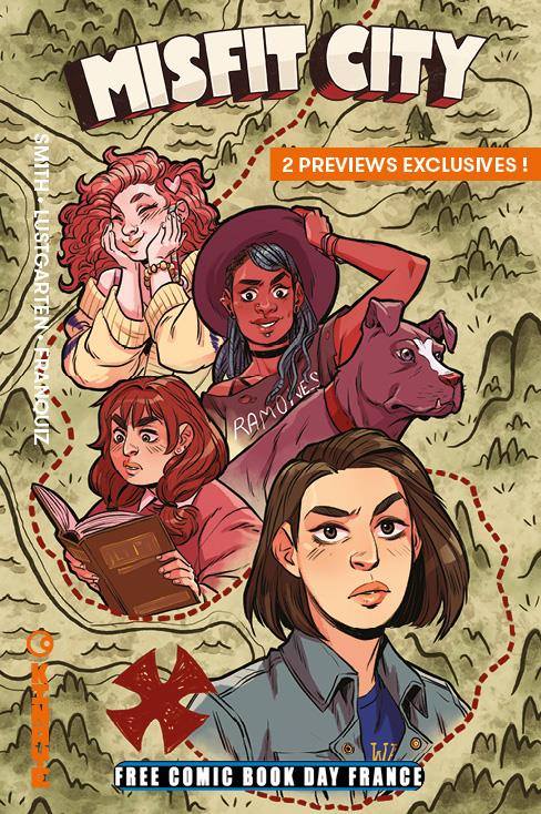 Kinaye comics fcbd france 2019 misfit city le garcon sorciere