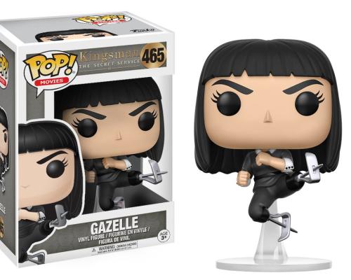 Kingsman the secret service funko pop movies gazelle vinyl figure 10cm