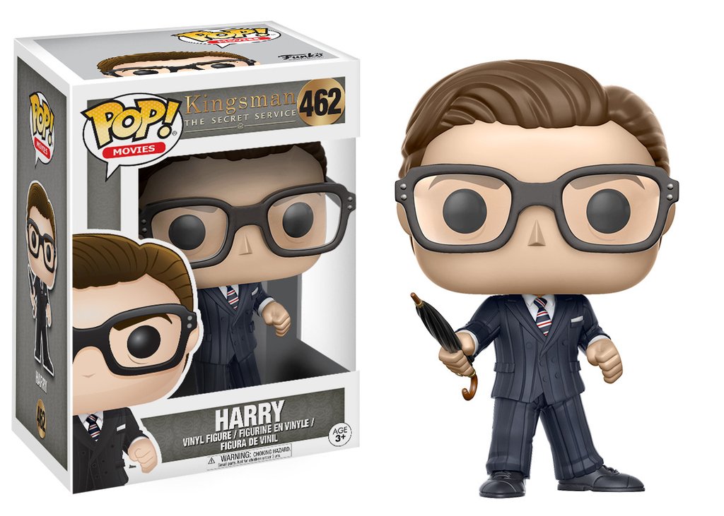 Kingsman the secret service funko pop movies harry vinyl figure 10cm