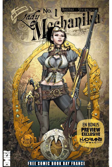 Lady mechanika free comic book day france 2016