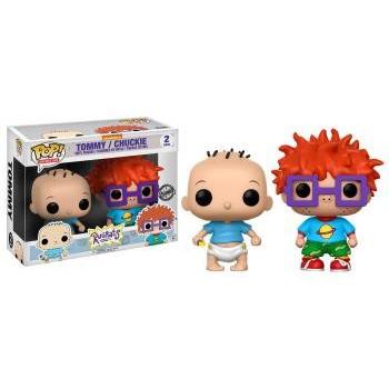 LES RAZMOKET - Funko POP Animation - Tommy and Chucky Vinyl Figures 10cm 2-Pack