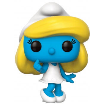Les shtroumpfs funko pop animation smurfette vinyl figure 10cm
