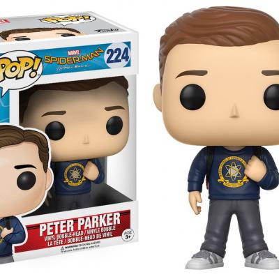 Marvel Funko POP - Spider-Man Homecoming The Movie - Peter Parker Figure 10cm