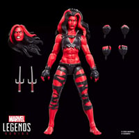 Marvel legends series hasbro hulk red she hulk jawascave 3