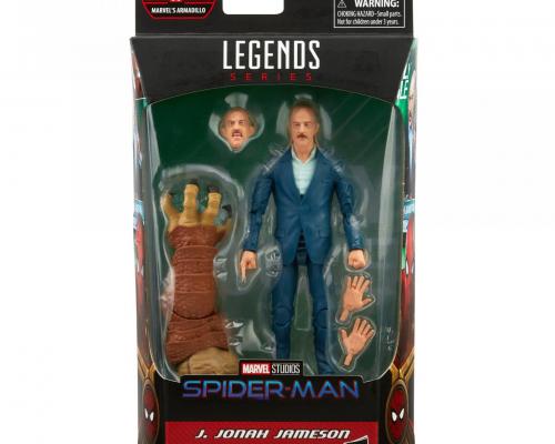 Marvel legends series hasbro j jonah jameson jawascave 5