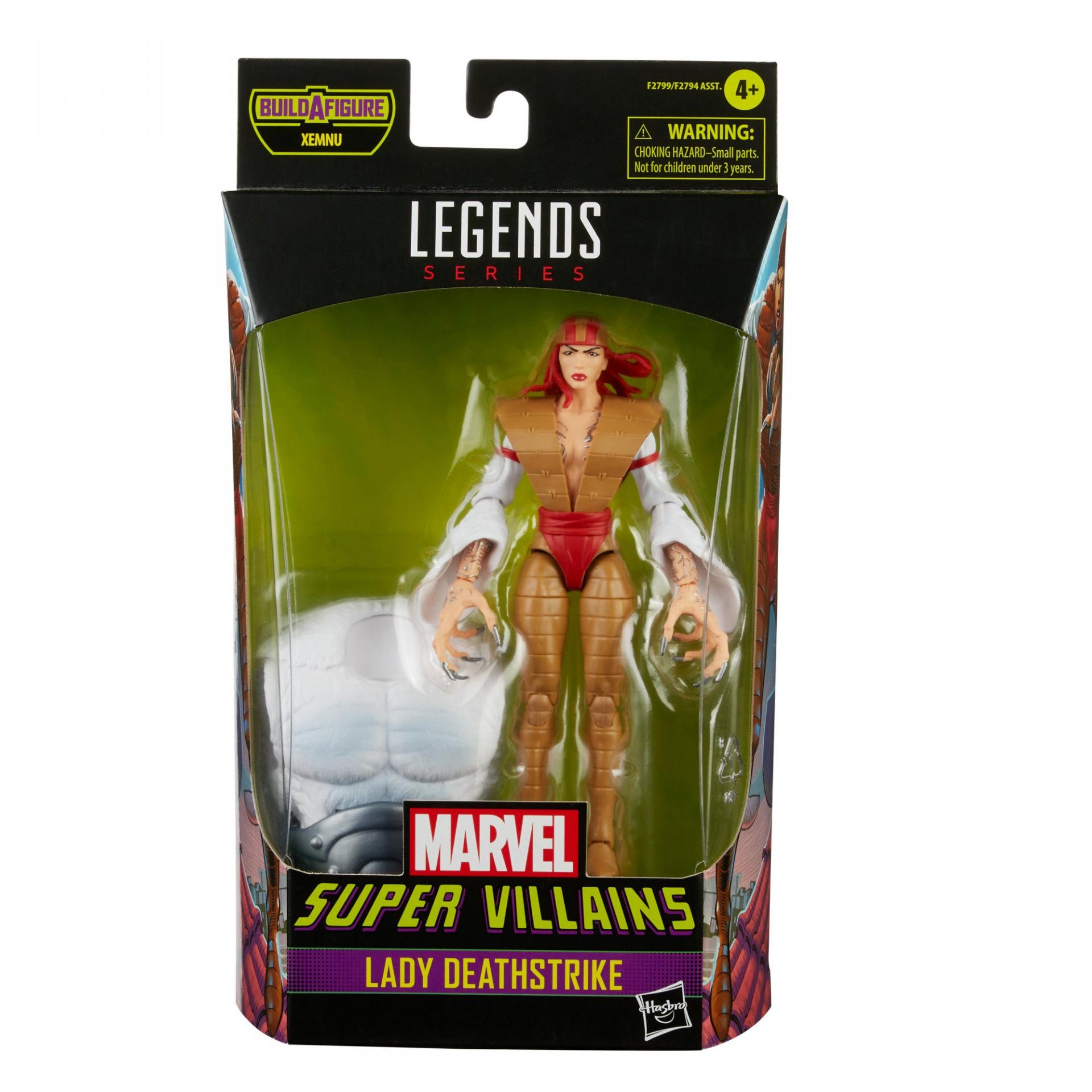 Marvel legends series hasbro lady deathstrike