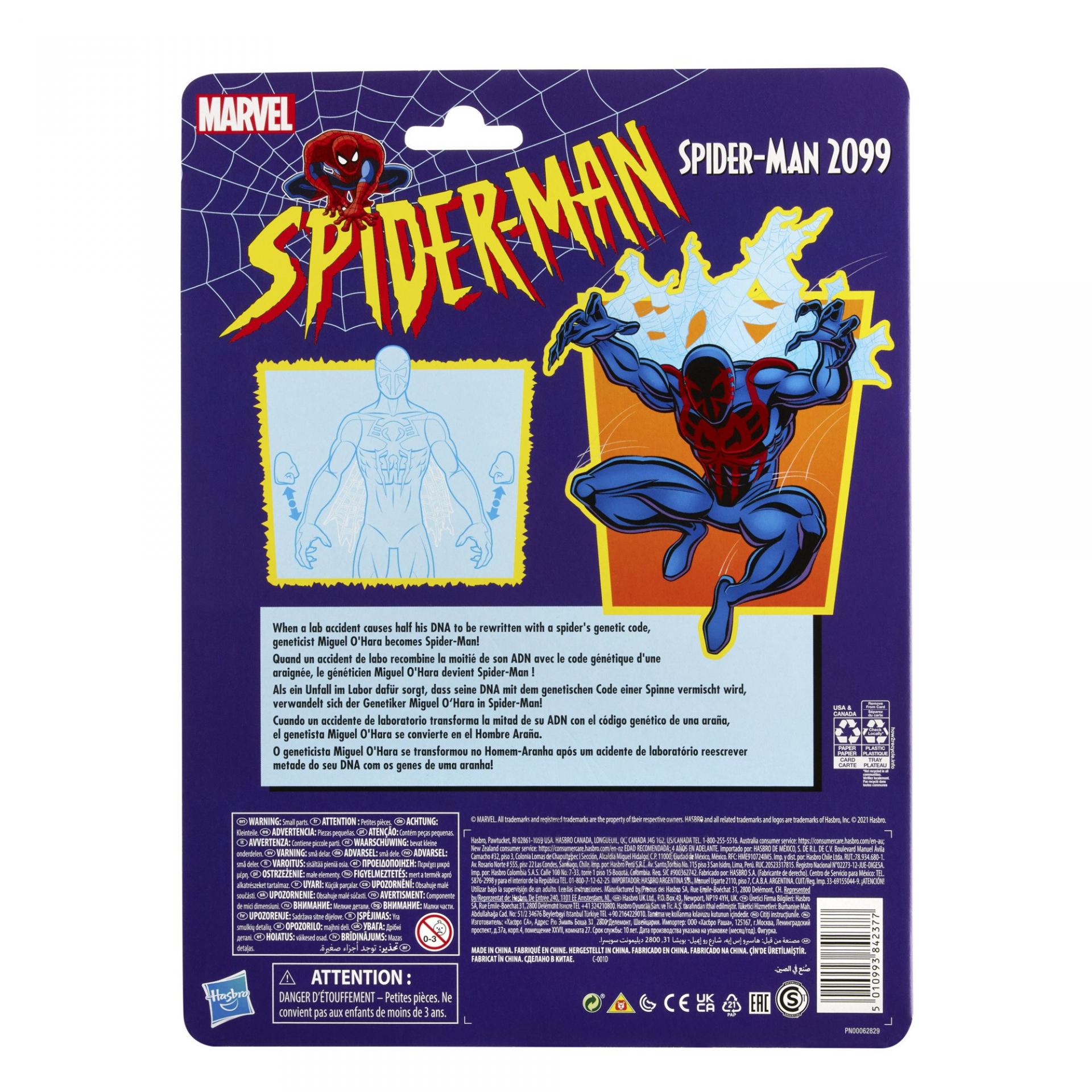 Marvel legends series hasbro spider man 2099 10
