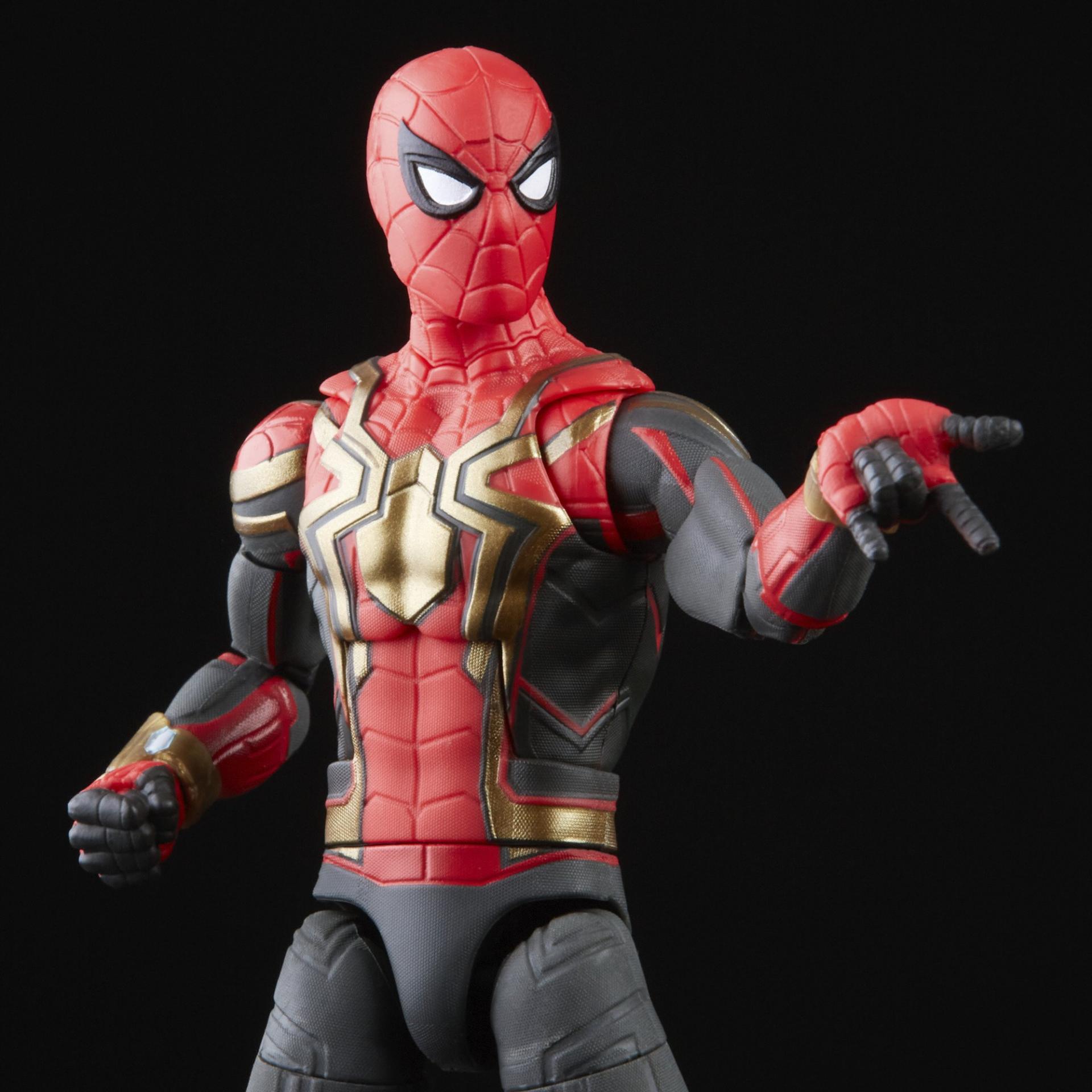 Marvel legends series hasbro spiderman costume combine jawascave 1