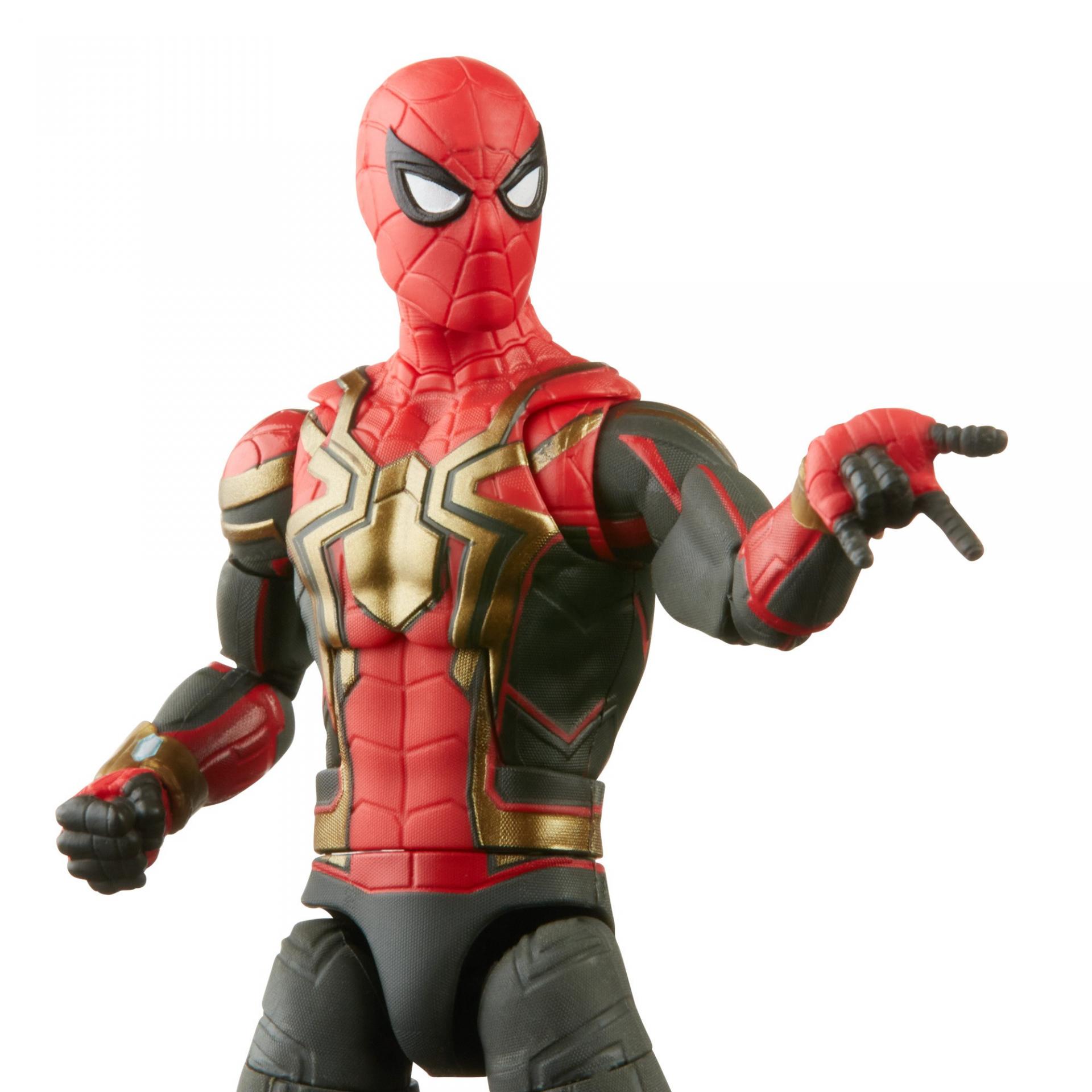 Marvel legends series hasbro spiderman costume combine jawascave 6