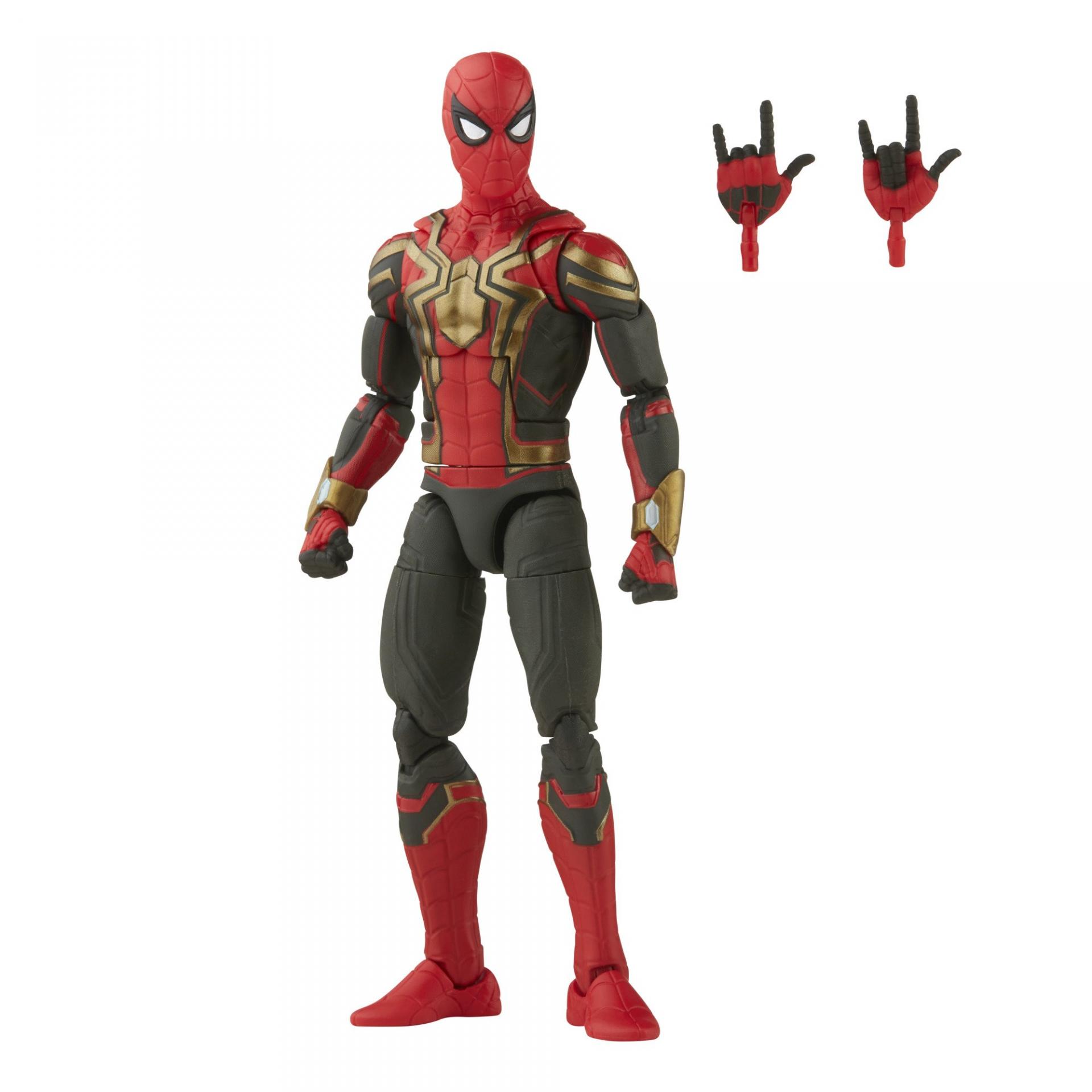 Marvel legends series hasbro spiderman costume combine jawascave 7