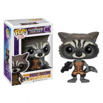 Marvel LES GARDIENS DE LA GALAXIE Figurine POP - Rocket Raccoon 9cm