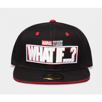 Marvel what if logo snapback cap