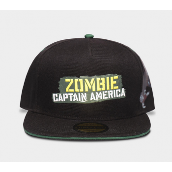 MARVEL - What If...? - Zombie Captain America Snapback Cap