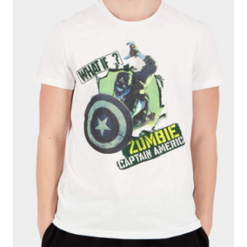 MARVEL - What If...? - Zombie Captain America T-shirt