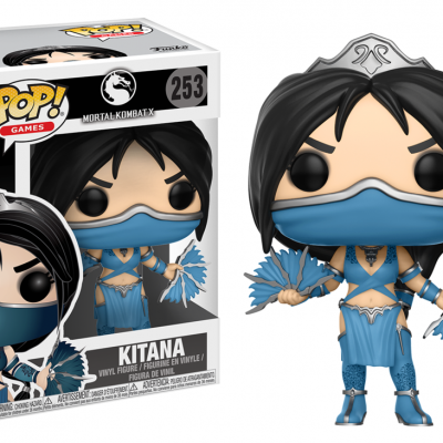 MORTAL KOMBAT - Funko POP Games - KITANA Vinyl Figure 10cm