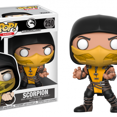 MORTAL KOMBAT - Funko POP Games - SCORPION Vinyl Figure 10cm