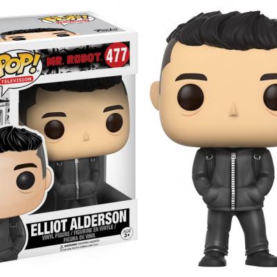 Mr robot pop television elliot alderson vinyl figure 10cm