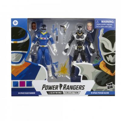 Power Rangers - Lightning Collection - Blue Ranger Vs. Silver Psycho Ranger 15cm