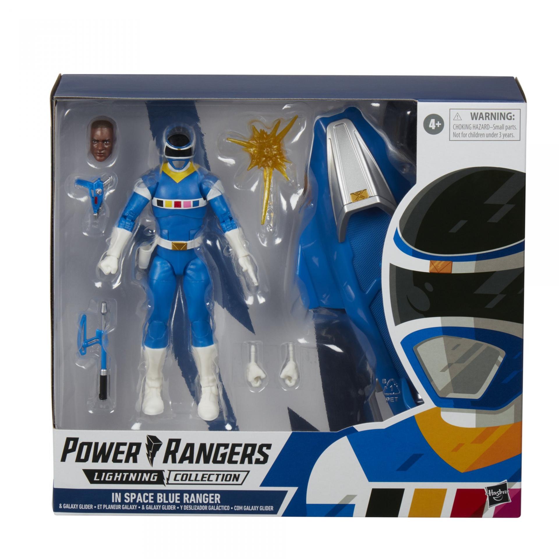 Power rangers lightning collection in space blue ranger galaxy glider8