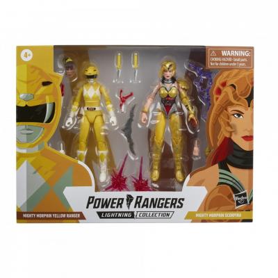 Power Rangers - Lightning Collection - Mighty Morphin Yellow Ranger Vs. Scorpina 15cm