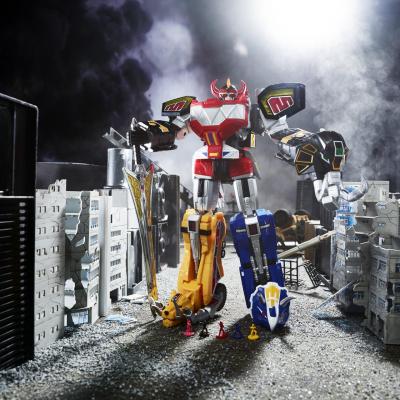 Power Rangers - Lightning Collection - Zord Ascension Project Mighty Morphin Dino Megazord