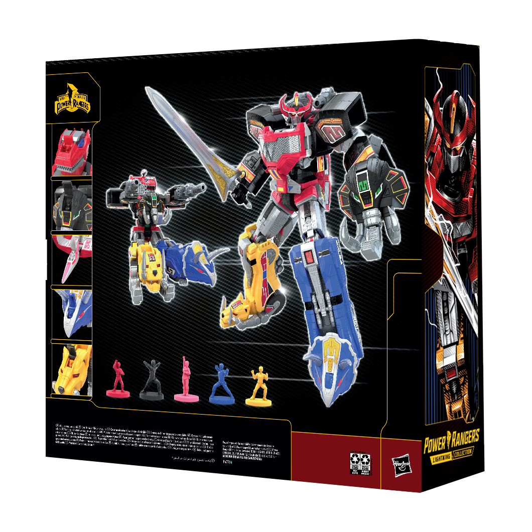 Power rangers lightning collection zord ascension project mighty morphin dino megazord jawascave13