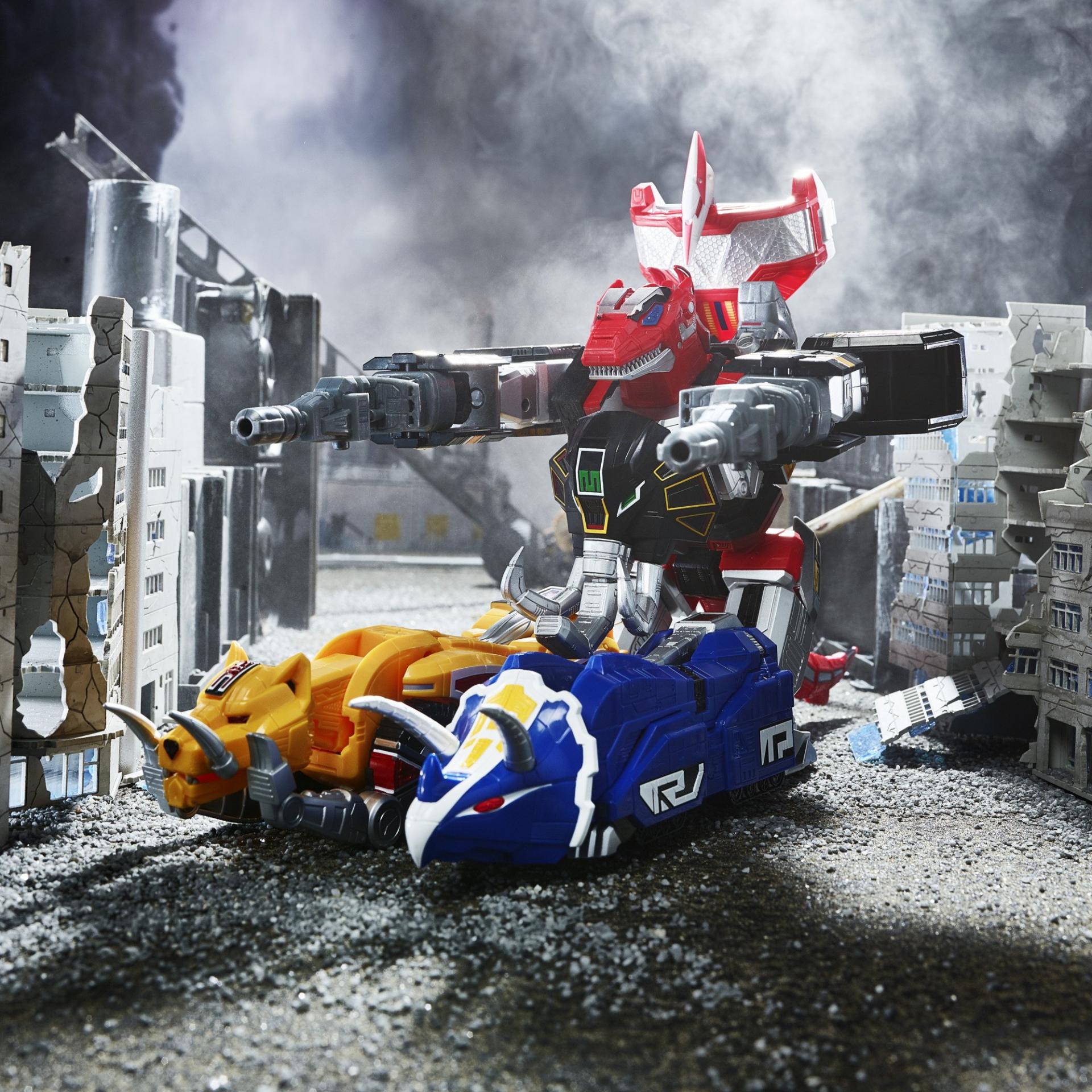 Power rangers lightning collection zord ascension project mighty morphin dino megazord jawascave5