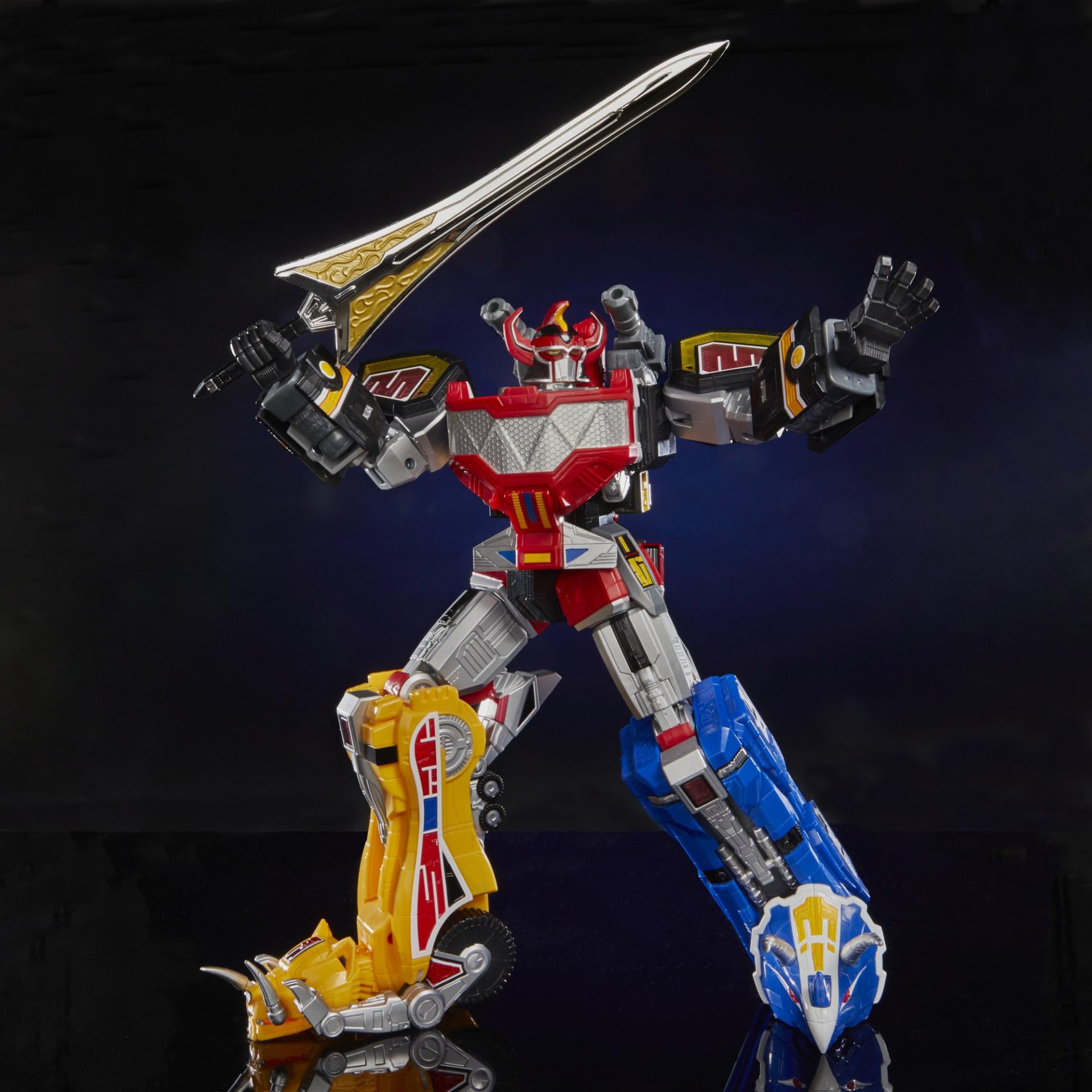 Power rangers lightning collection zord ascension project mighty morphin dino megazord jawascave7
